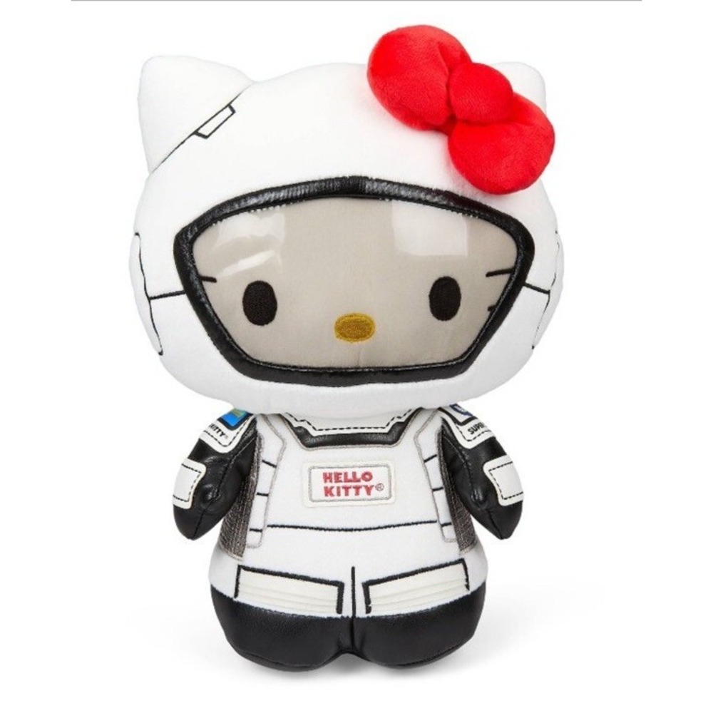 Hello Kitty KidRobot Sanrio 13" White Astronaut Plush New